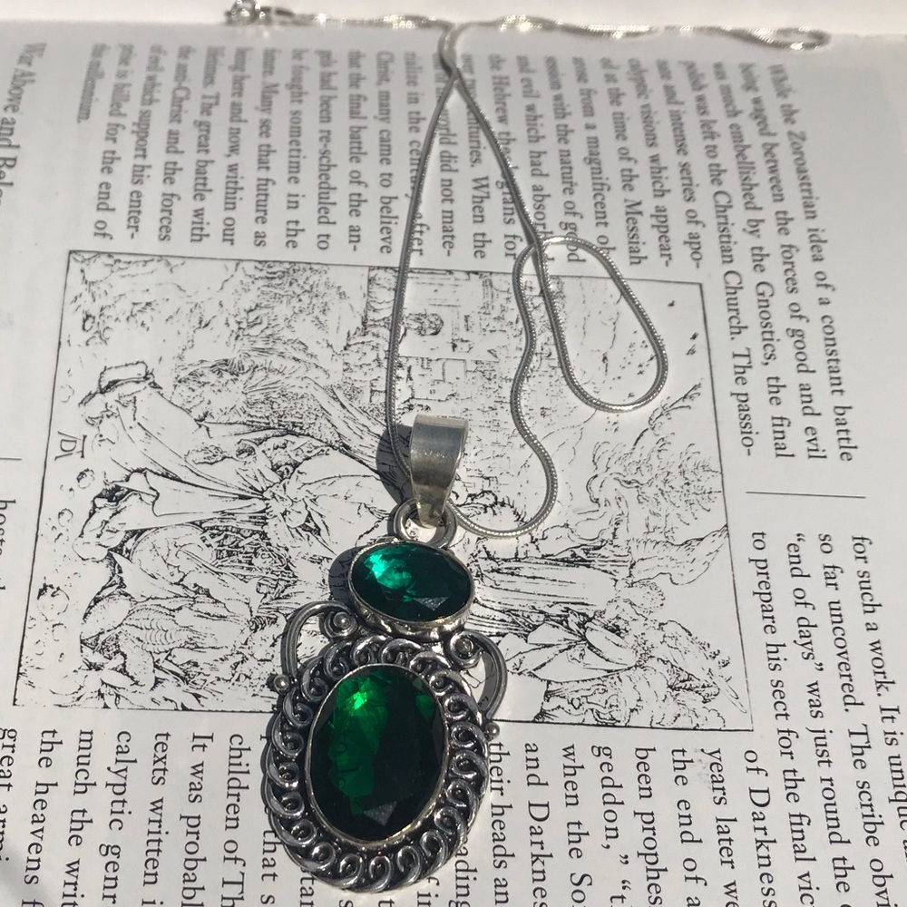 Boho Gypsy Necklace // Sterling Silver - Picture 1 of 1